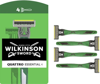 Wilkinson QUATTRO ESSENTIAL 4 disposable razors 4 units