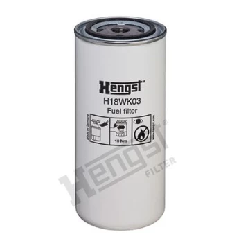 Kuro filtras HENGST FILTER H18WK03