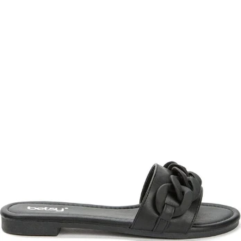 Šlepetės moterims, Juoda, SLIPPERS