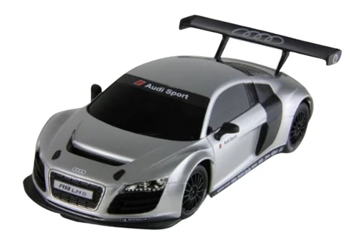 Rc automobilis Audi R8 LMS, 1:24, sidabro