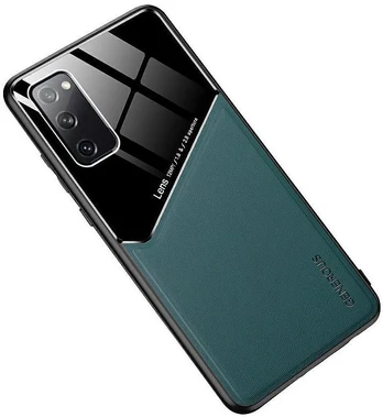 Mocco Lens Leather Back Case for Apple Iphone 11 Pro Max Green