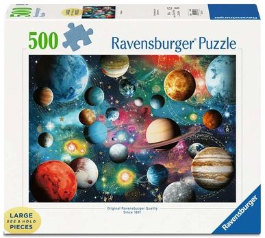 Dėlionė Ravensburger Planetarium, 50 cm x 70 cm, 500 vnt.
