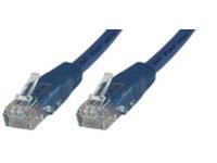 MicroConnect U/UTP CAT6 0.5M Mėlyna PVC (B-UTP6005B)