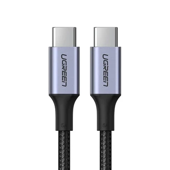 USB C į USB C laidas UGREEN US316, 100W, 3m - juodas