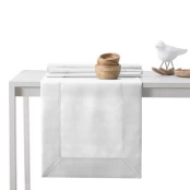 Staltiesė AmeliaHome Vesta, balta, 140 x 40 cm kaina