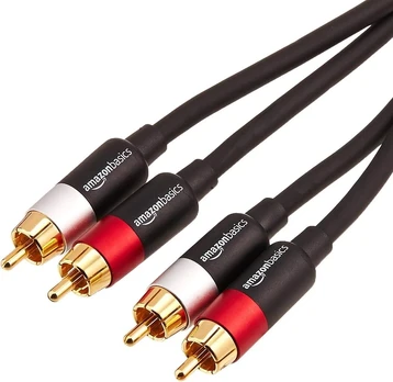 2rca Garso Kabelis 2.4m Juodas