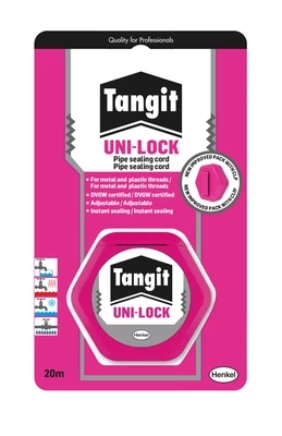 Sandarinamasis siūlas sandarinti Tangit UNI-LOCK, 20 m