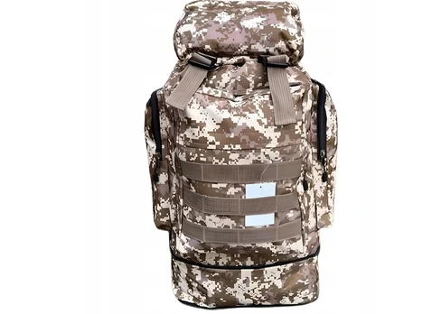 Karinė išlikimo kuprinė, 50L, ruda