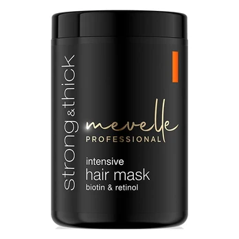 Kaukė plaukams Mevelle Professional Strong & Thick, 900 ml