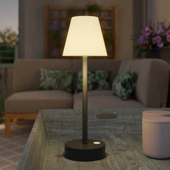 New Garden Lola Slim 30 Battery Table Lamp anthracite