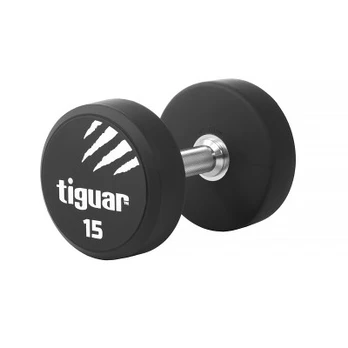 Profesionalus PU hantelis TIGUAR 15kg