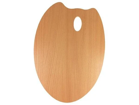 Paletė medinė Mabef M/O 30x40 ovali