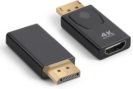 Axfee Displayport į Hdmi Adapteris 4k, 2 vnt.