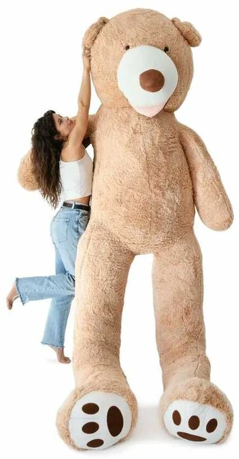 Pliušinis meškinas Tedis 340cm, 3 m.+