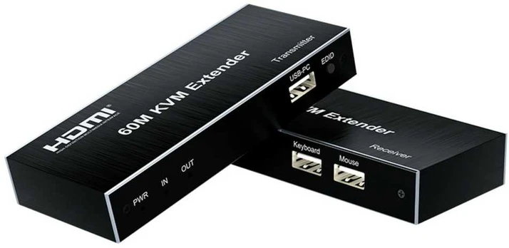 Konwerter HDMI na LAN Spacetronik SPH-HLC55 KVM