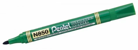 Permanentinis žymeklis N850 su apvaliu antgaliu, žalias (42K053D)