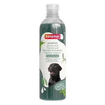 Šampūnas šunims - "Beaphar Juodas Coat Šampūnas" šampūnas šunims, 250ml