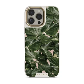 So Lush - Bannana Leaves iPhone 16 Pro Max Case, Elite Light (MagSafe) / Gold