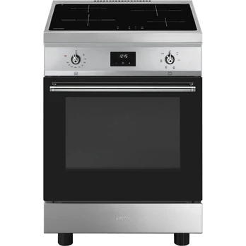 Indukcinė viryklė su elektrine orkaite Smeg C6IMXT2