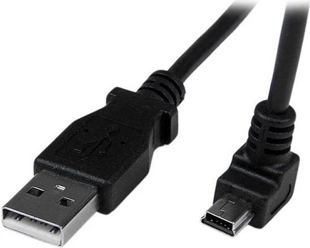 Laidas StarTech USBAMB2MD, Mini USB/USB, juoda