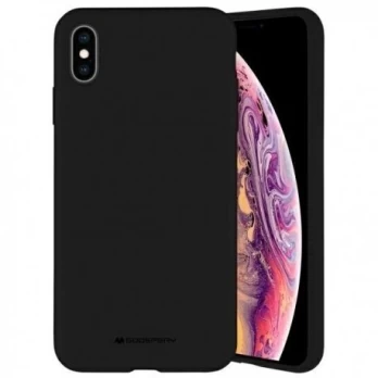 Dėklas Mercury Silicone Case Apple iPhone X/XS juodas