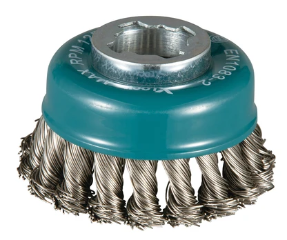 Vielinis diskinis šepetys Makita X-LOCK, 80 mm