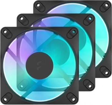 FRACTAL DESIGN Lüfter Dynamic 3-14 RGB Juodas 3-Pack