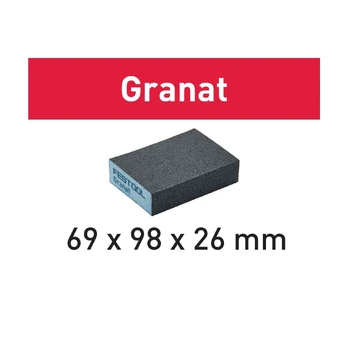 Festool Šlifavimo blokelis Granat 69x98x26 60 GR/6