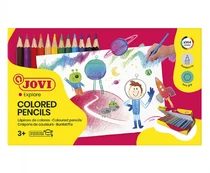 Pieštukai JOVI Schoolpack, 144 vnt., šešiakampiai kaina