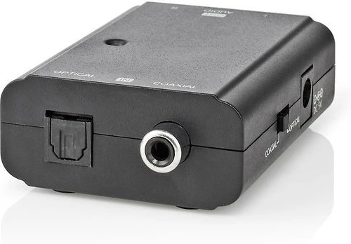 Adapteris AV Nedis ACON2509BK konwerter plików audio Juodas