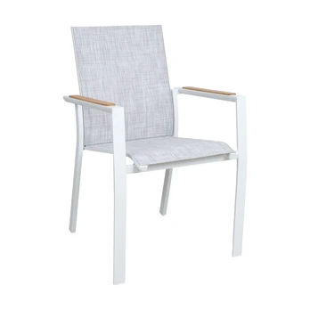 Lauko kėdė Home4You Savo, balta