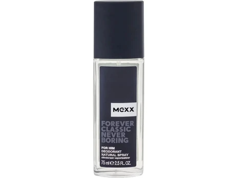 Mexx, Forever Classic Never Boring, Deodorant Spray, For Men, 75 ml