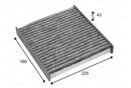 Filtras, salono oras VALEO 715818