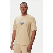 HUGO Marškinėliai Nadero 50566032 Smėlio Regular Fit
