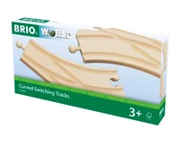 „Brio Curved Switching Tracks“ (33346) kaina