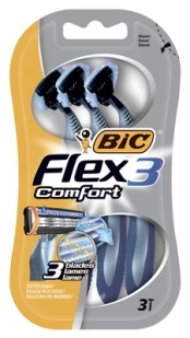 Skustuvas Bic Comfort 3 Flex Blister 3 kaina
