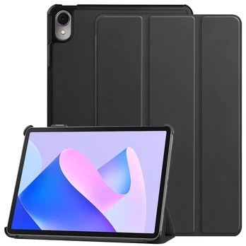 iLike MatePad SE 10.1 Tri-Fold Eco-Leather Stand Case Black