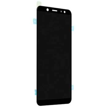 LCD ekranas - Samsung - Galaxy A6 - Jautrus - Originalus - 5,5 colių - Juodas