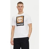 Timberland Marškinėliai TB0A5QS2 Balta Regular Fit