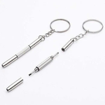 Keychain 3in1 atsuktuvas atsuktuvas - mini įrankis
