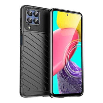 Dėklas Thunder Case flexible Samsung Galaxy M53 5G Juodas DZWT2129