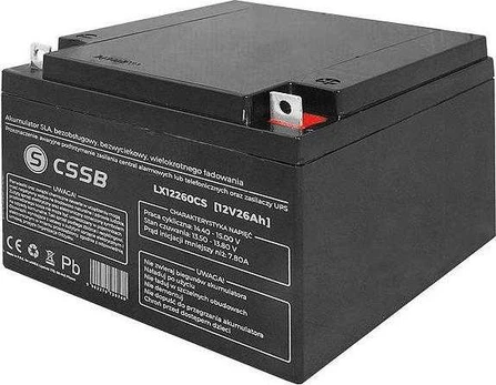 CSSB gelio akumuliatorius CSSB 12V 26Ah