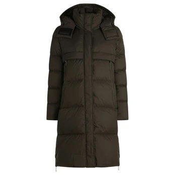 Pūkinis paltas moterims, Juoda, Down Jacket