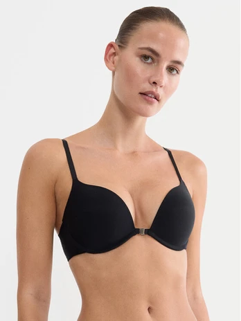 Triumph Pakelianti (push-up) liemenėlė Pure Micro 10226410 Juoda