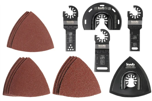 Einhell Multi-Tool-Set für Holz Metall Kunststoff 17-teilig