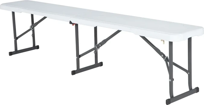 Lifetime Boston Folding Bench Baltas 183x30x42cm