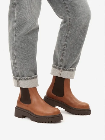 G-Star Raw Štibletai EO-DAMLA-25FW26 Ruda
