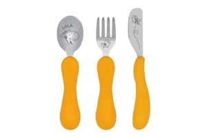 Stalo įrankiai Marcus & Marcus Easy Grip Lola, 3 m., nerūdijantis plienas/silikonas, 3 vnt., geltona