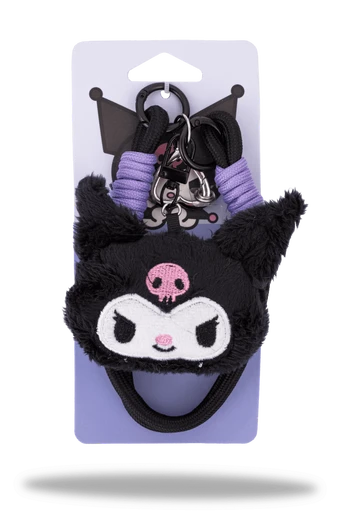 Kuromi pliušinis raktų pakabukas, 15260PTR