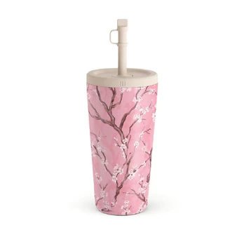 Sakura - Travel Mug, 500 ml / Straw